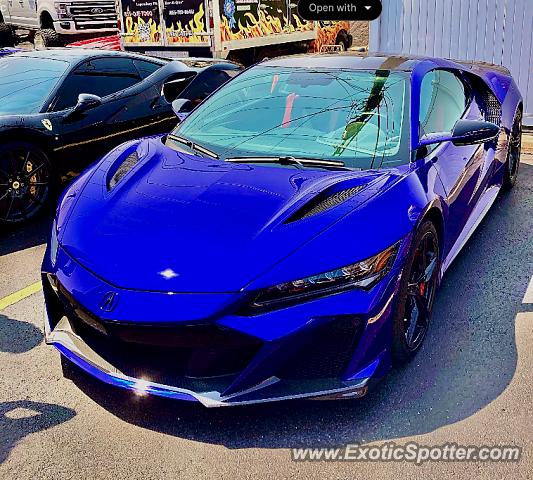 Acura NSX spotted in Birmingham, Michigan