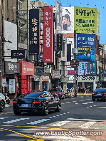Bentley Continental spotted in Zhongli, Taiwan