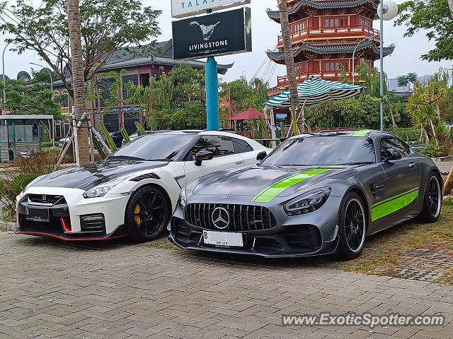 Mercedes AMG GT spotted in Jakarta, Indonesia