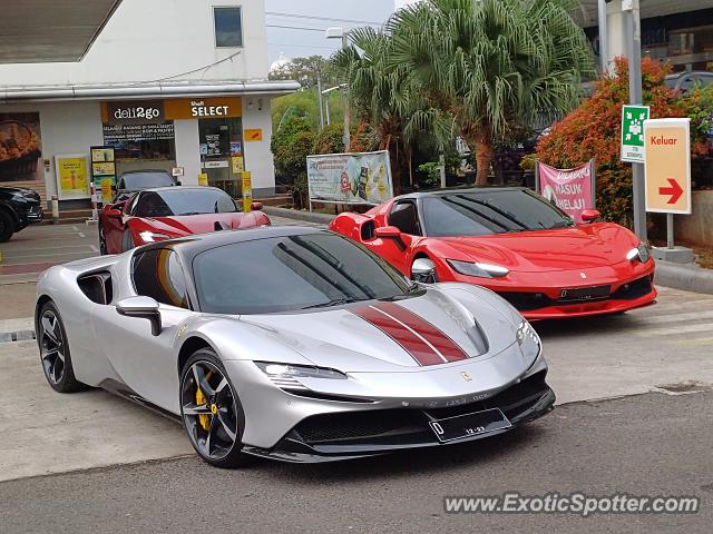 Ferrari SF90 Stradale spotted in Jakarta, Indonesia