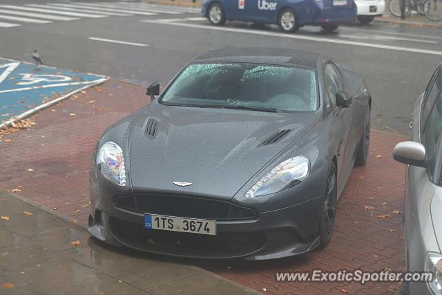Aston Martin Vanquish spotted in Warsaw, Poland