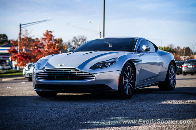 Aston Martin DB11 spotted in Bloomington, Indiana