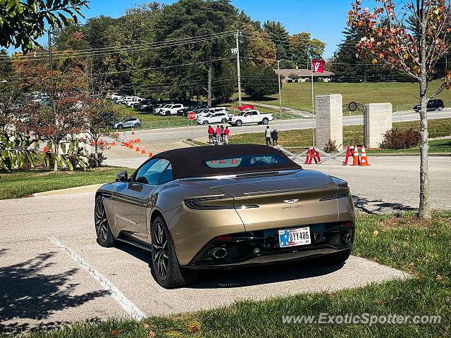 Aston Martin DB11 spotted in Bloomington, Indiana