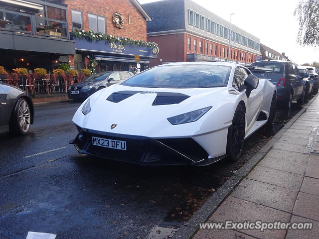 Lamborghini Huracan spotted in Wilmslow, United Kingdom