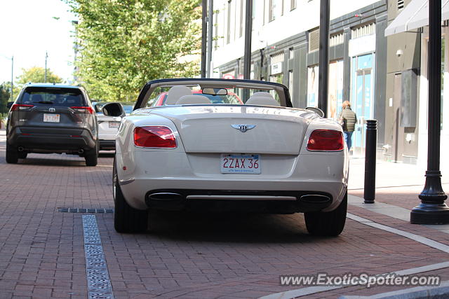 Bentley Continental spotted in Boston, Massachusetts
