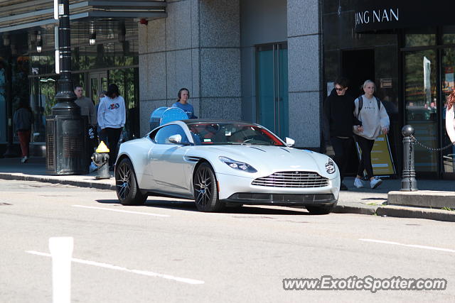 Aston Martin DB11 spotted in Boston, Massachusetts
