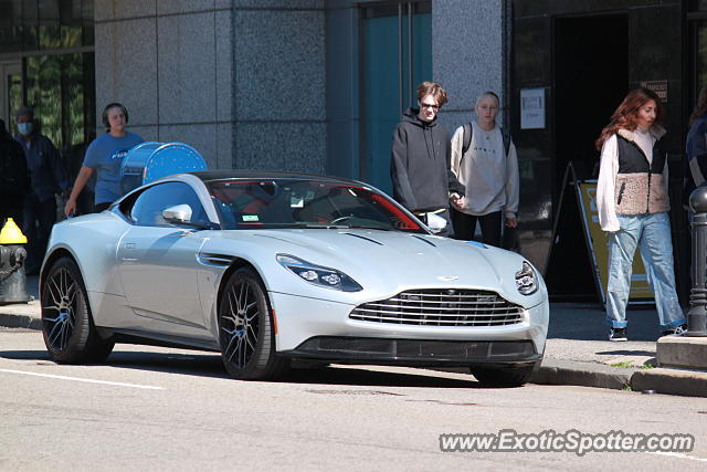Aston Martin DB11 spotted in Boston, Massachusetts