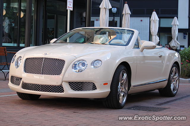 Bentley Continental spotted in Boston, Massachusetts