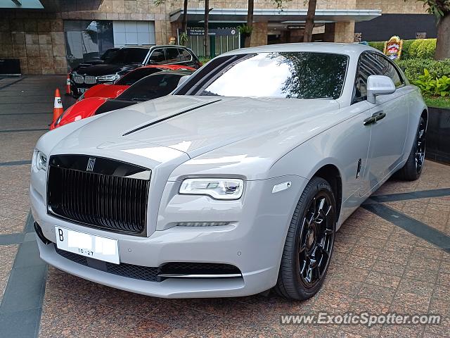 Rolls-Royce Wraith spotted in Jakarta, Indonesia
