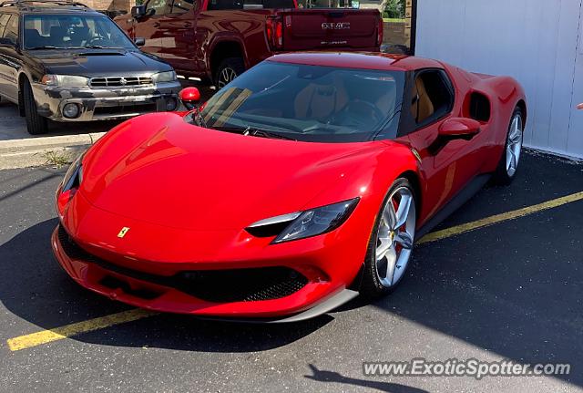 Ferrari F8 Tributo spotted in Birmingham, Michigan