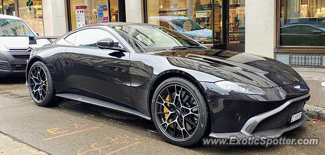 Aston Martin Vantage spotted in Zürich, Switzerland