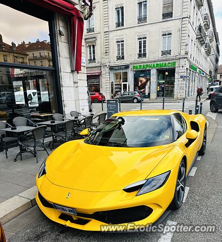 Ferrari Monza SP2 spotted in Grenoble, France