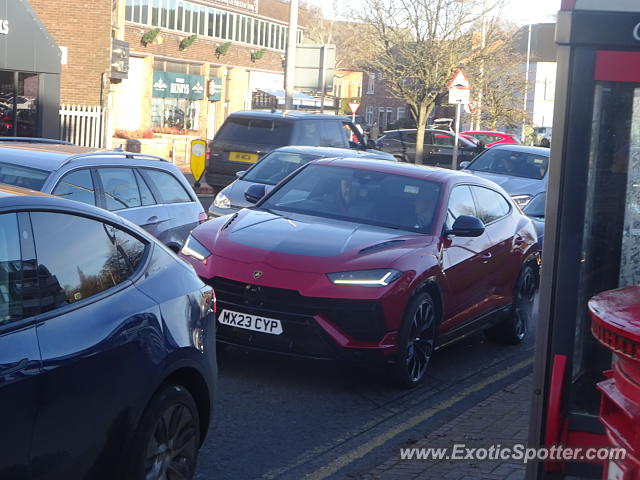 Lamborghini Urus spotted in Wilmslow, United Kingdom