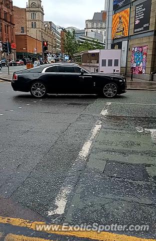 Rolls-Royce Wraith spotted in Manchester, United Kingdom