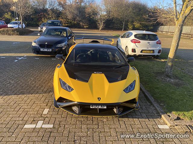 Lamborghini Huracan spotted in Milton Keynes, United Kingdom
