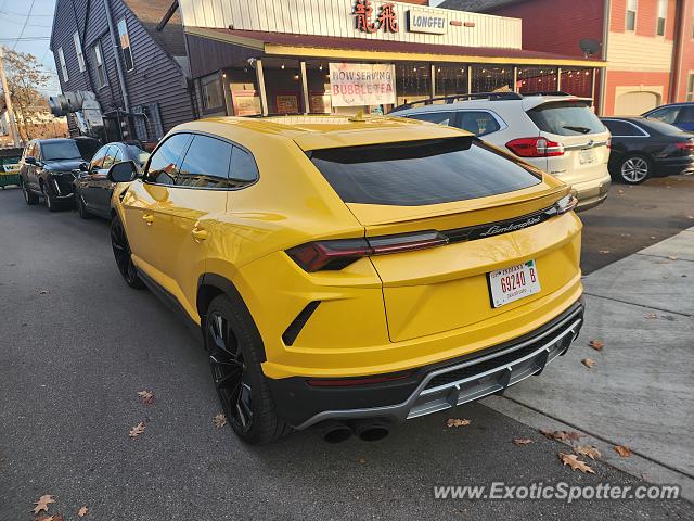 Lamborghini Urus spotted in Bloomington, Indiana