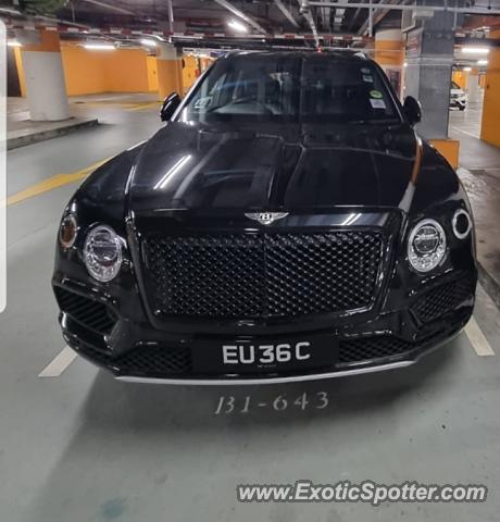 Bentley Bentayga spotted in Singapore, Singapore