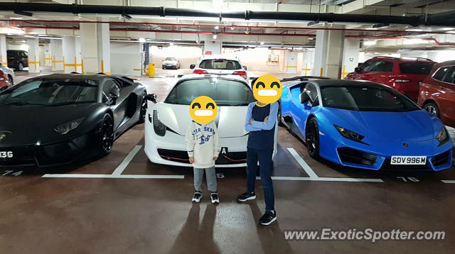 Ferrari 458 Italia spotted in Singapore, Singapore