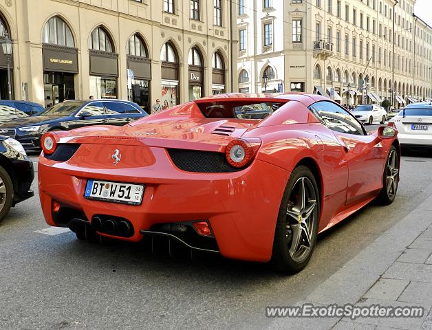 Ferrari 488 GTB spotted in Munich, Germany