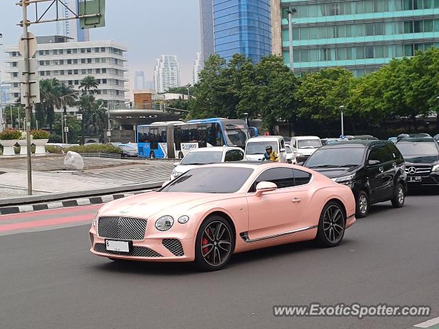 Bentley Continental spotted in Jakarta, Indonesia