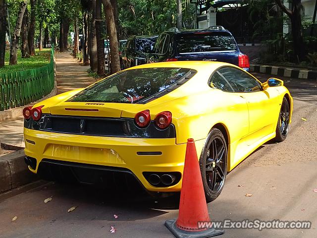 Ferrari F430 spotted in Jakarta, Indonesia