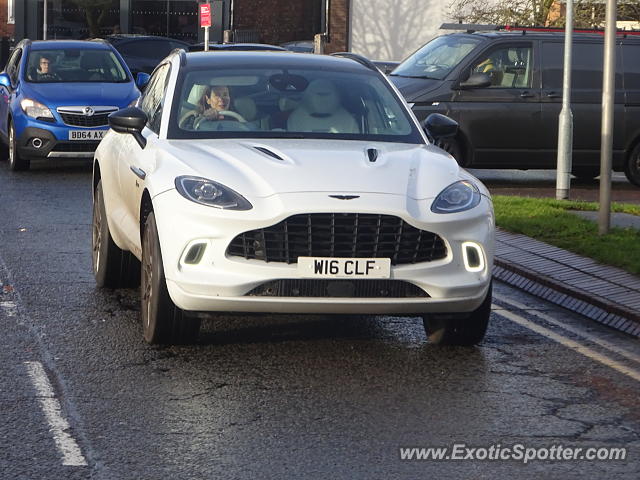Aston Martin DBX spotted in Wilmslow, United Kingdom