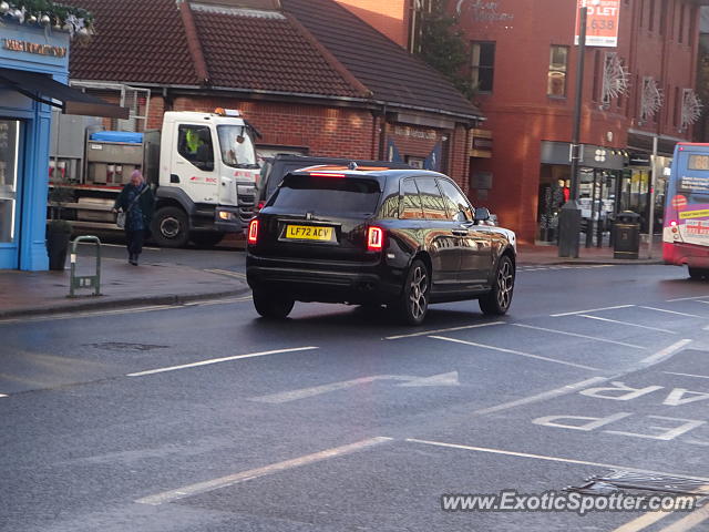 Rolls-Royce Cullinan spotted in Wilmslow, United Kingdom