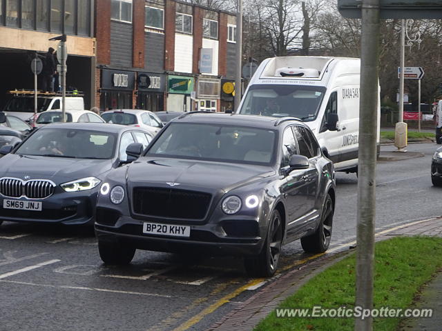 Bentley Bentayga spotted in Wilmslow, United Kingdom
