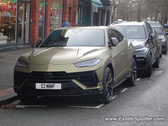 Lamborghini Urus spotted in Wilmslow, United Kingdom