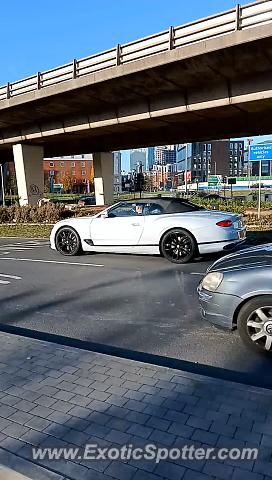 Bentley Continental spotted in Manchester, United Kingdom