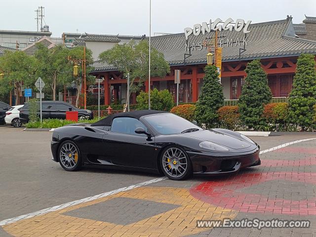 Ferrari 360 Modena spotted in Jakarta, Indonesia