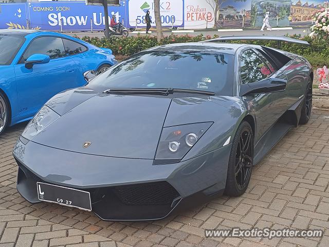 Lamborghini Murcielago spotted in Jakarta, Indonesia