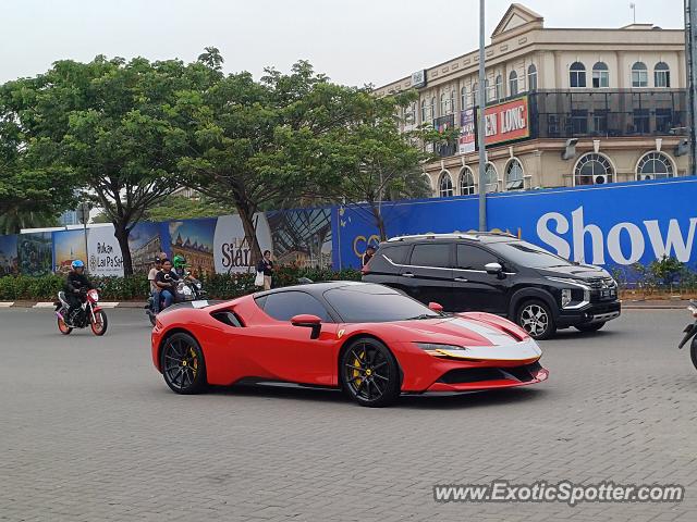 Ferrari SF90 Stradale spotted in Jakarta, Indonesia