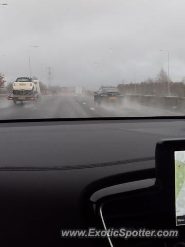 Aston Martin Rapide spotted in Motorway, United Kingdom