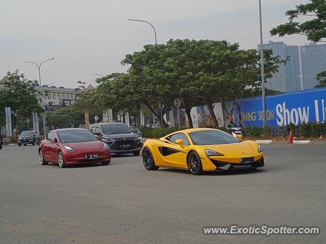 Mclaren 570S spotted in Jakarta, Indonesia