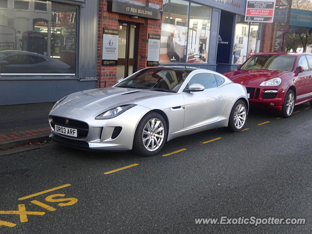 Jaguar F-Type spotted in Wilmslow, United Kingdom