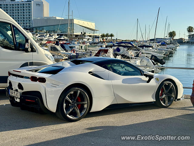 Ferrari SF90 Stradale spotted in Vilamoura, Portugal