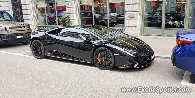 Lamborghini Huracan spotted in Zürich, Switzerland