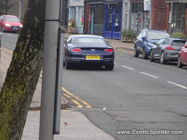 Bentley Continental spotted in Alderley Edge, United Kingdom