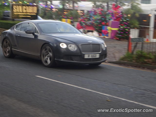 Bentley Continental spotted in Alderley Edge, United Kingdom