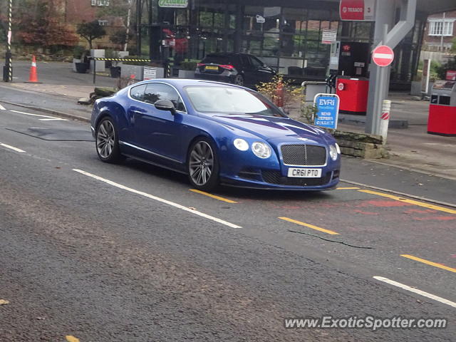 Bentley Continental spotted in Alderley Edge, United Kingdom