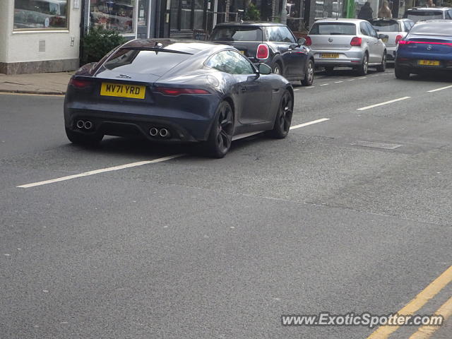 Jaguar F-Type spotted in Alderley Edge, United Kingdom