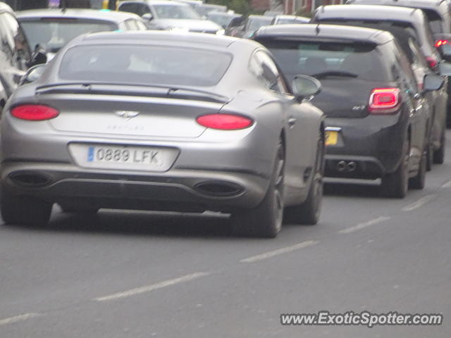 Bentley Continental spotted in Wilmslow, United Kingdom