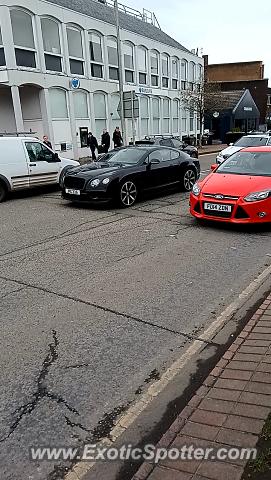 Bentley Continental spotted in Wilmslow, United Kingdom