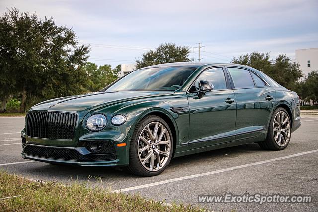 Bentley Flying Spur spotted in Jacksonville, Florida