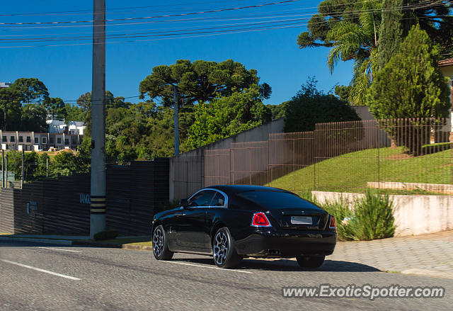 Rolls-Royce Wraith spotted in Curitiba, PR, Brazil