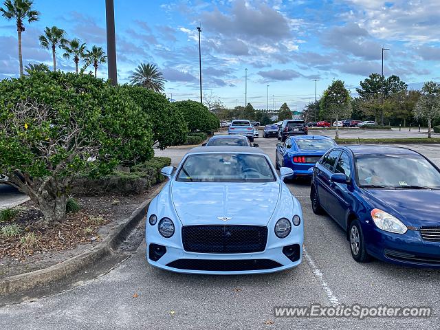 Bentley Continental spotted in Jacksonville, Florida