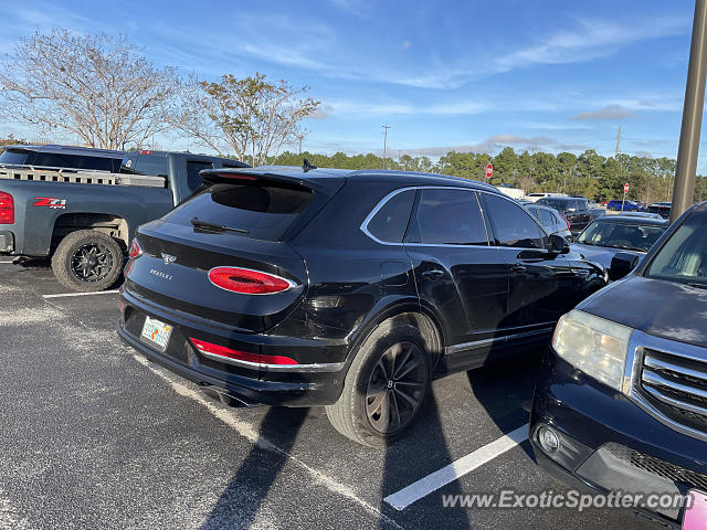 Bentley Bentayga spotted in Jacksonville, Florida