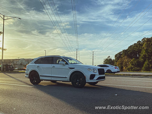 Bentley Bentayga spotted in Jacksonville, Florida
