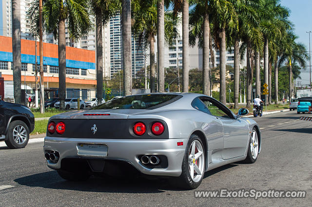 Ferrari 360 Modena spotted in São Paulo, SP, Brazil